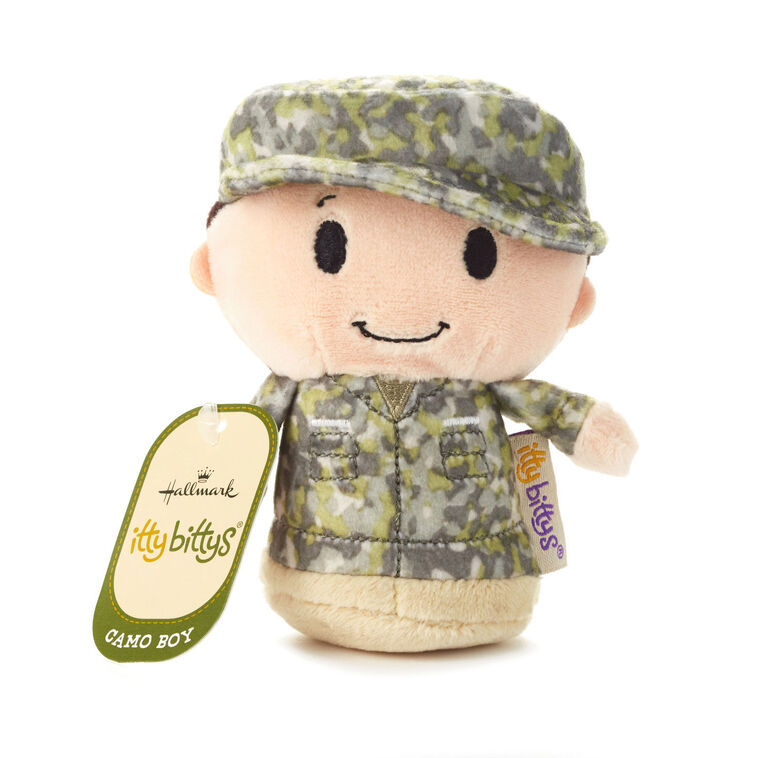 Hallmark Itty Bittys® Green Camo Boy Plush
