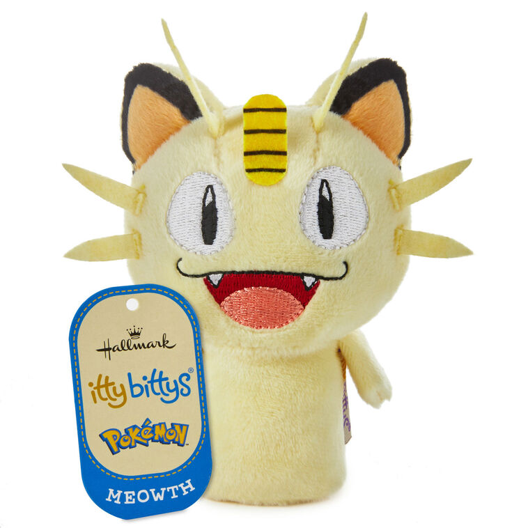 Hallmark Itty Bittys® Pokémon Meowth Plush