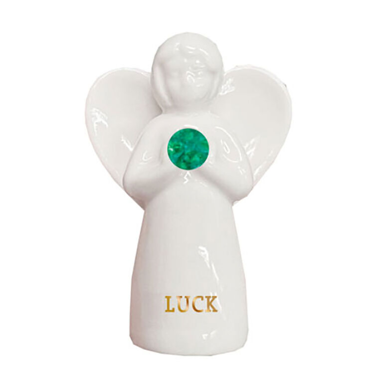 hallmark Jade Angel of Luck Mini Figurine 2"