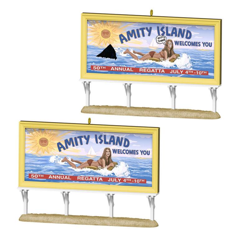 Hallmark Jaws 50th Anniversary Help Shark Ornament