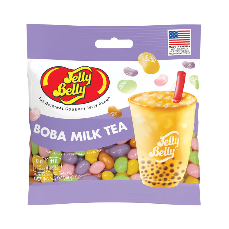 hallmark Jelly Belly Boba Milk Tea Mix Bag 3.5 oz