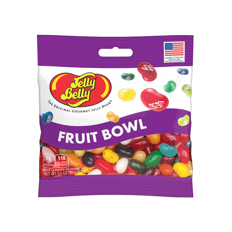 hallmark Jelly Belly Fruit Bowl Grab & Go Bag 3.5 oz