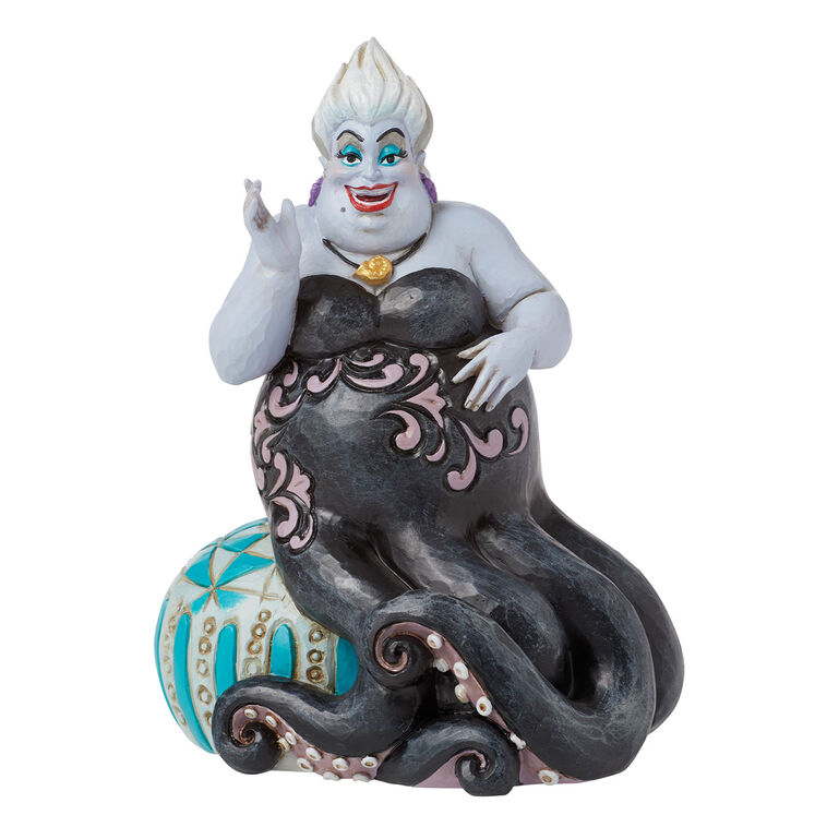 hallmark Jim Shore Disney Ursula Figurine 4.7"
