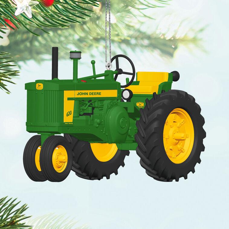 Hallmark John Deere 620 Tractor Metal Ornament