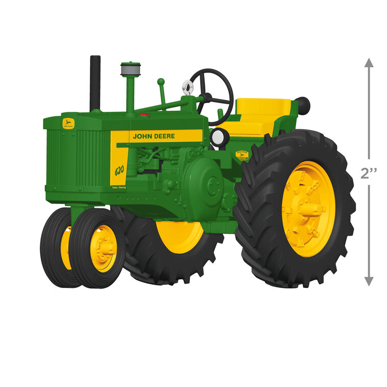 Hallmark John Deere 620 Tractor Metal Ornament
