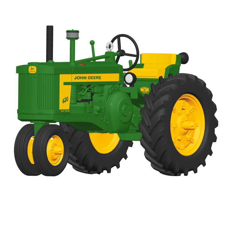 hallmark John Deere 620 Tractor Metal Ornament