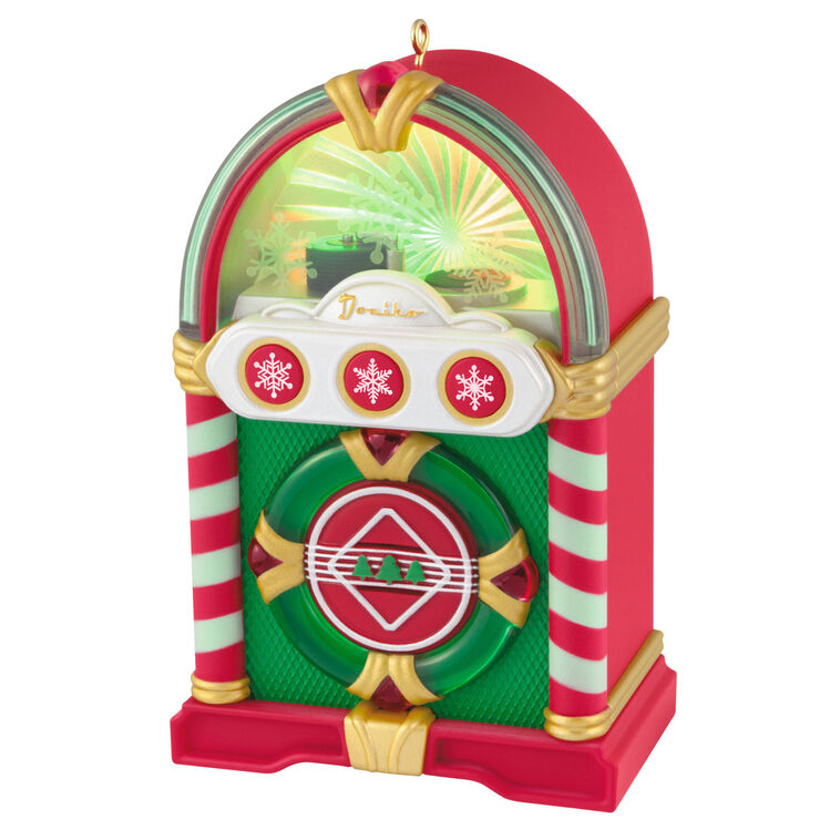 hallmark Jolly Jukebox Musical Ornament With Light