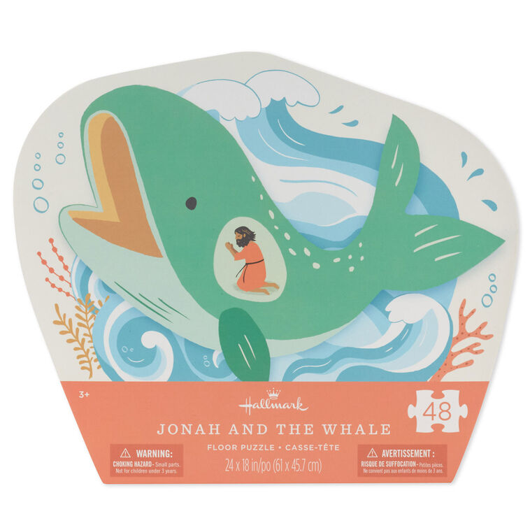 hallmark Jonah and the Whale 48-Piece Floor Puzzle