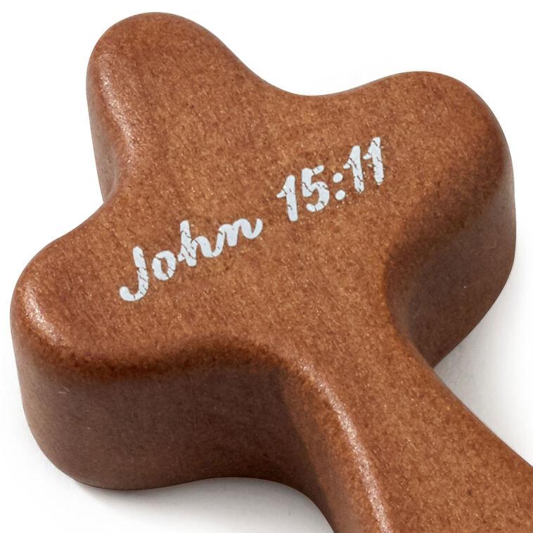 Hallmark Joy Mini Comfort Cross 2.25"
