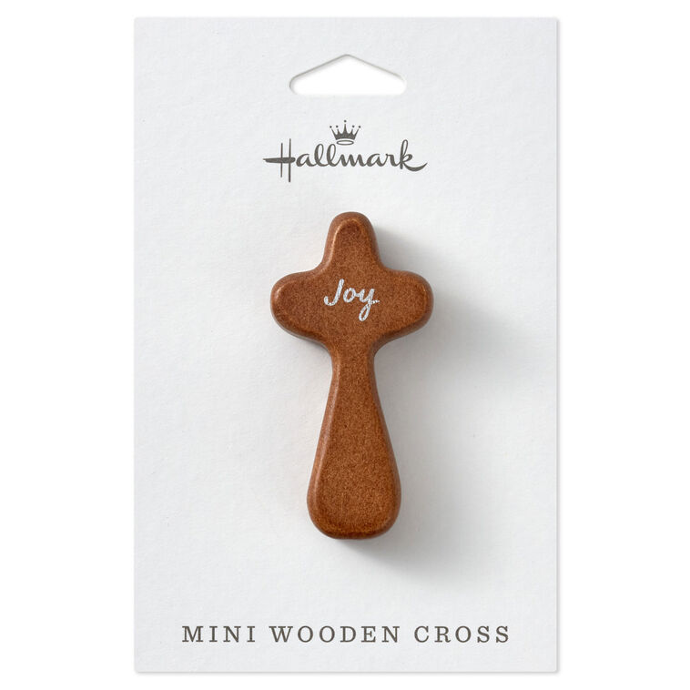 Hallmark Joy Mini Comfort Cross 2.25"