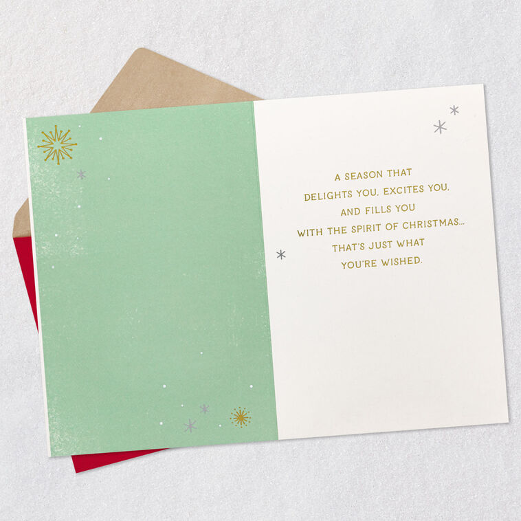 Hallmark Joy To The World Christmas Card