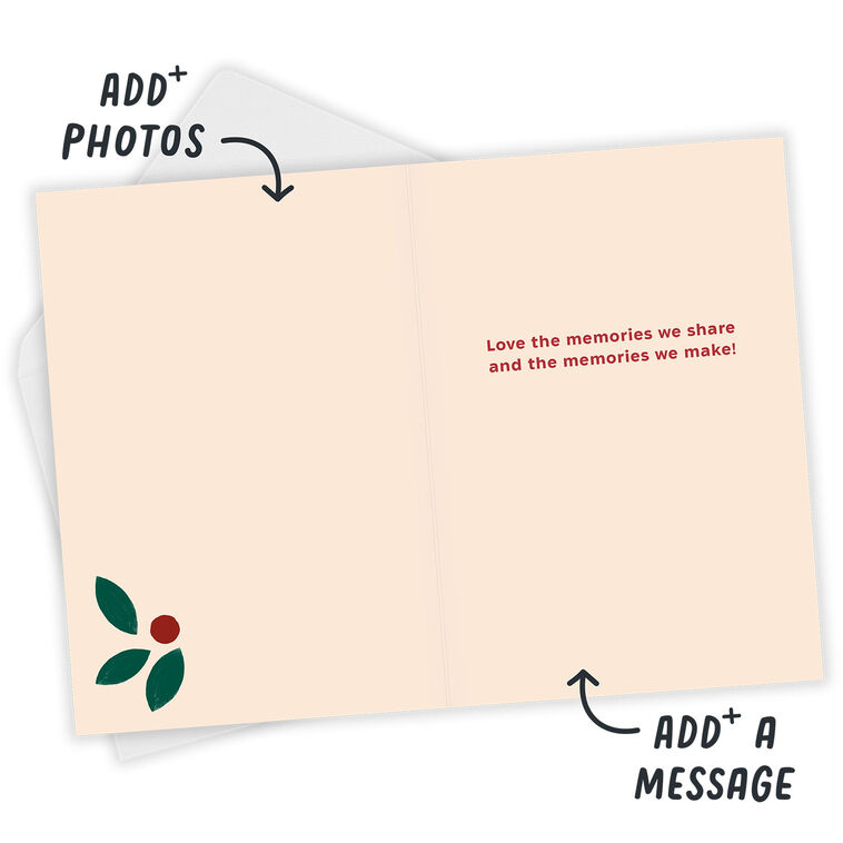 Hallmark Joyful Memories Custom Holiday Card