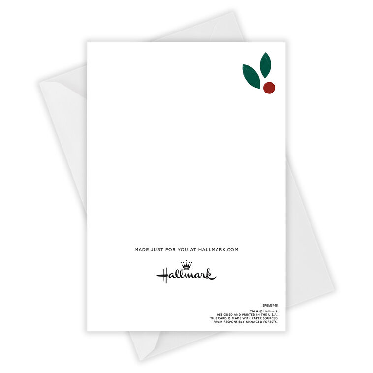 Hallmark Joyful Memories Custom Holiday Card
