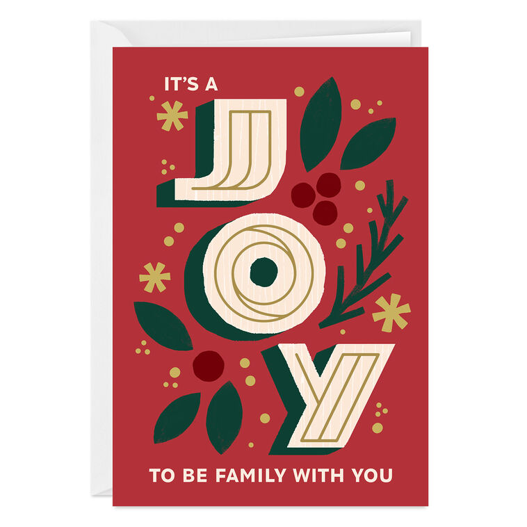 hallmark Joyful Memories Custom Holiday Card