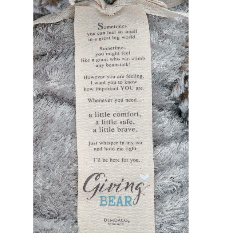 Hallmark Jumbo Giving Bear Stuffed Animal 36"