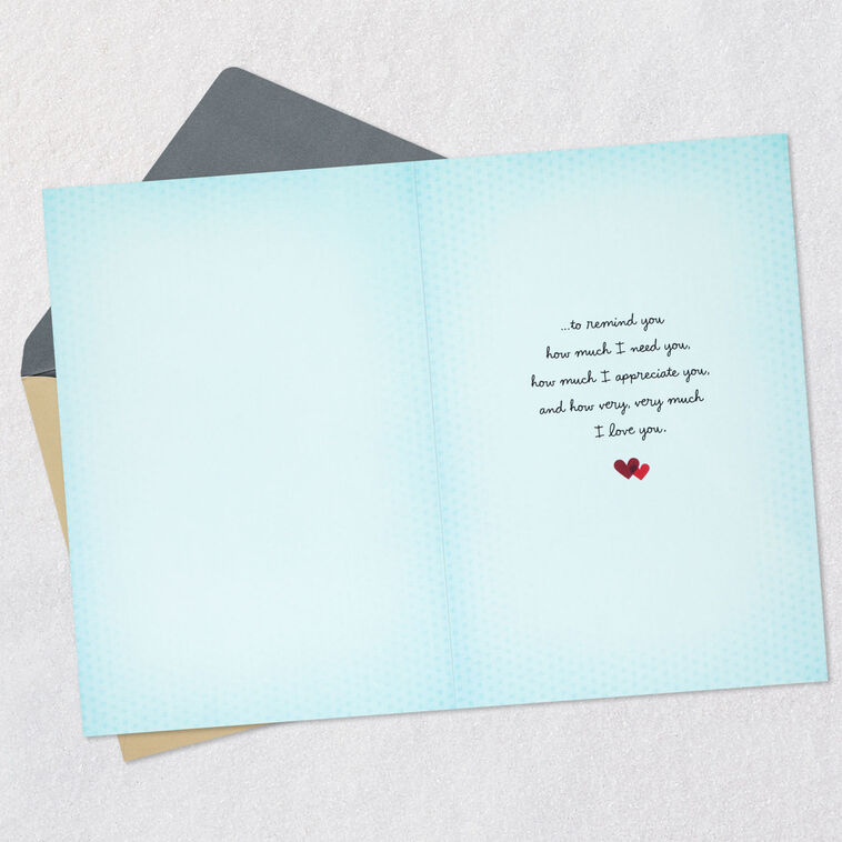 Hallmark Just A Little Love Note Love Card
