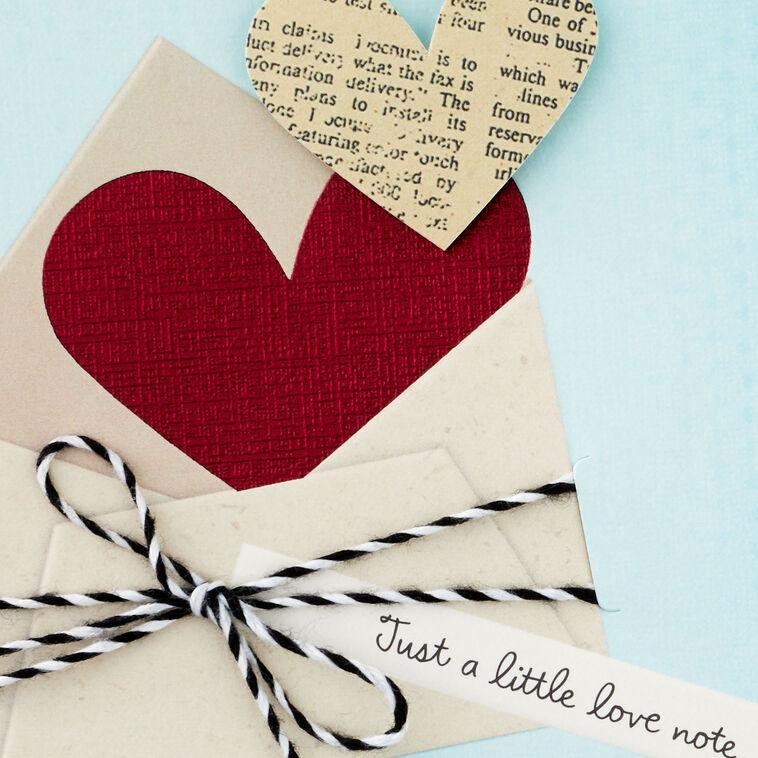 Hallmark Just A Little Love Note Love Card