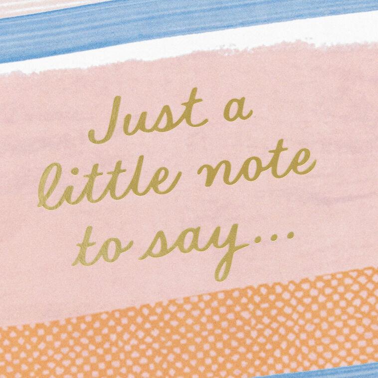 Hallmark Just A Little Note Blank Notes Pack Of 10