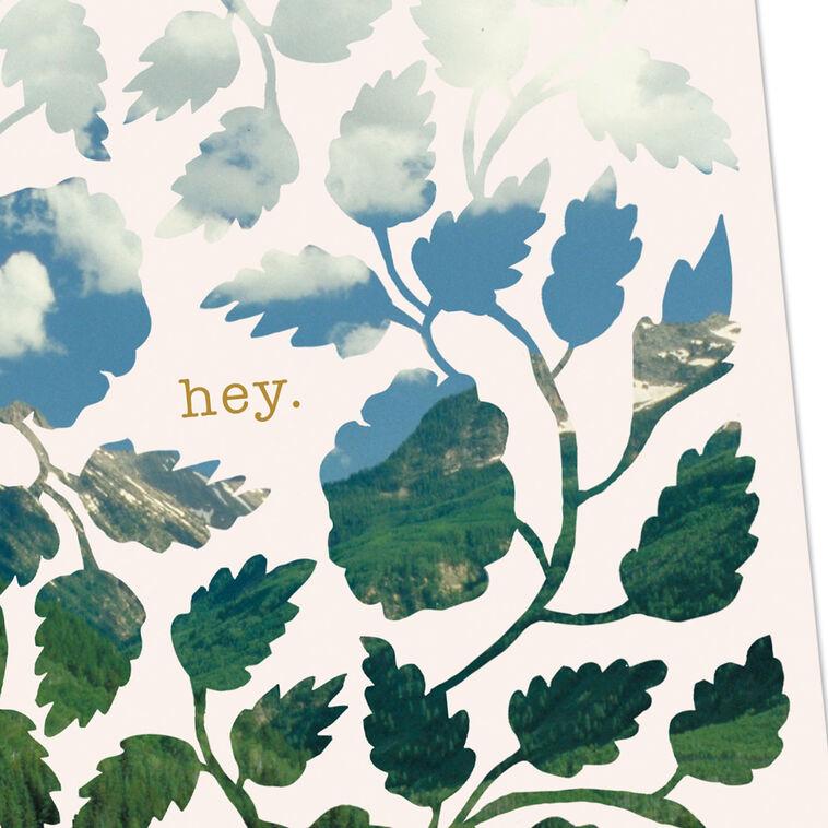 Hallmark Just Checking In Thinking Of You Card