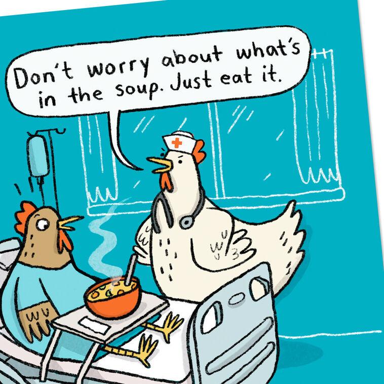 Hallmark Just Eat It Funny Get Well Card