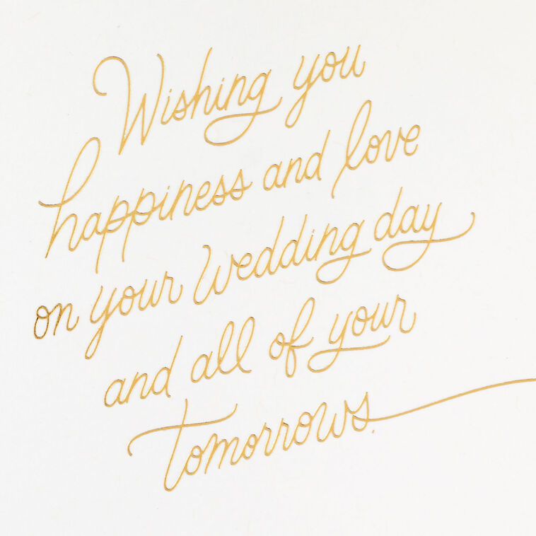 Hallmark Just Married Wedding Card