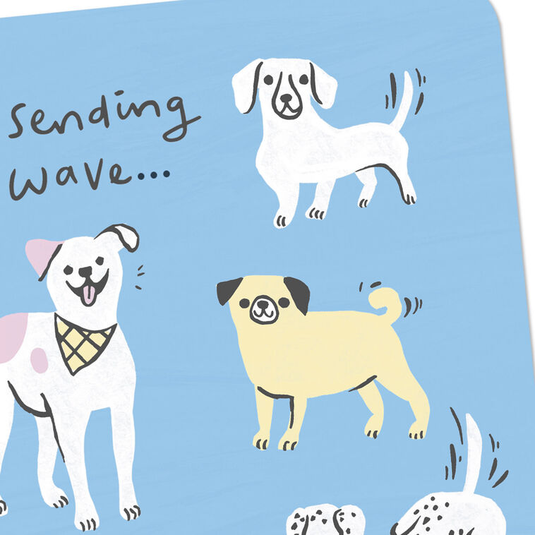 Hallmark Just Sending A Wave Thinking Of You Card