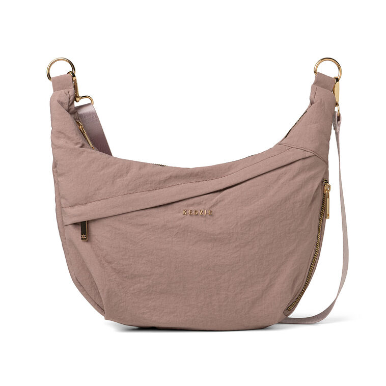 hallmark Kedzie Mauve Atlas Crossbody Bag