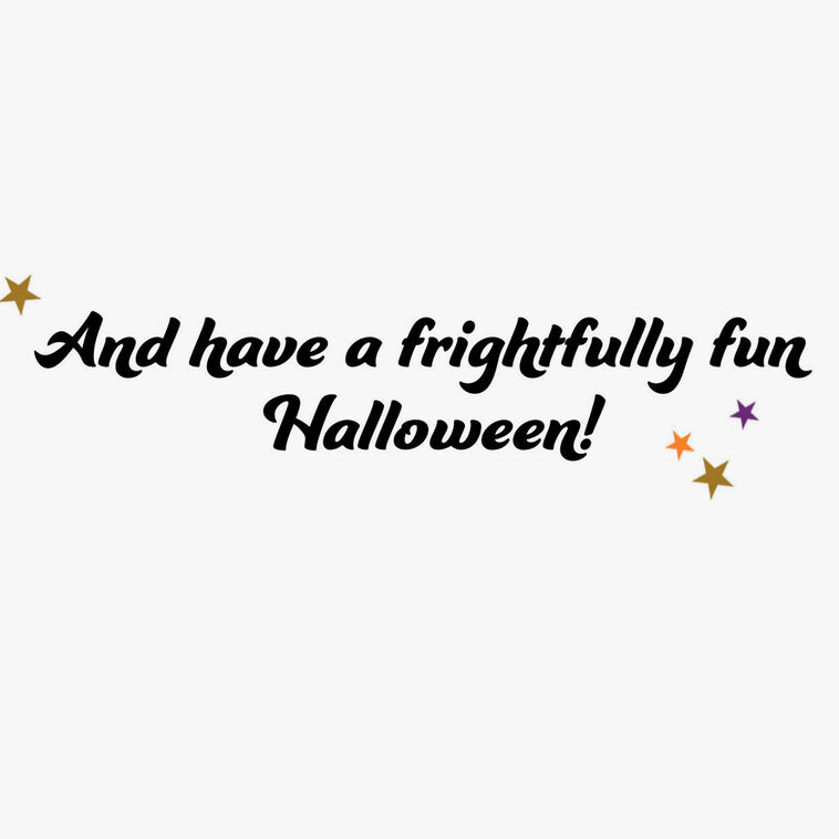 Hallmark Keep On Creepin' On Halloween Card