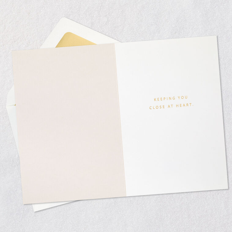 Hallmark Keeping You Close At Heart Sympathy Card