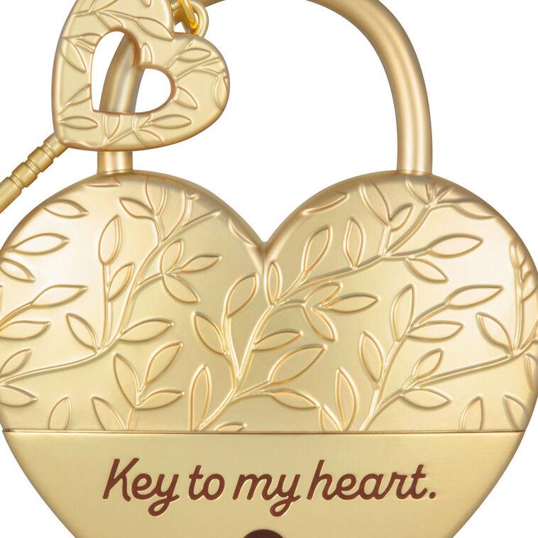 Hallmark Key To My Heart Metal Ornament