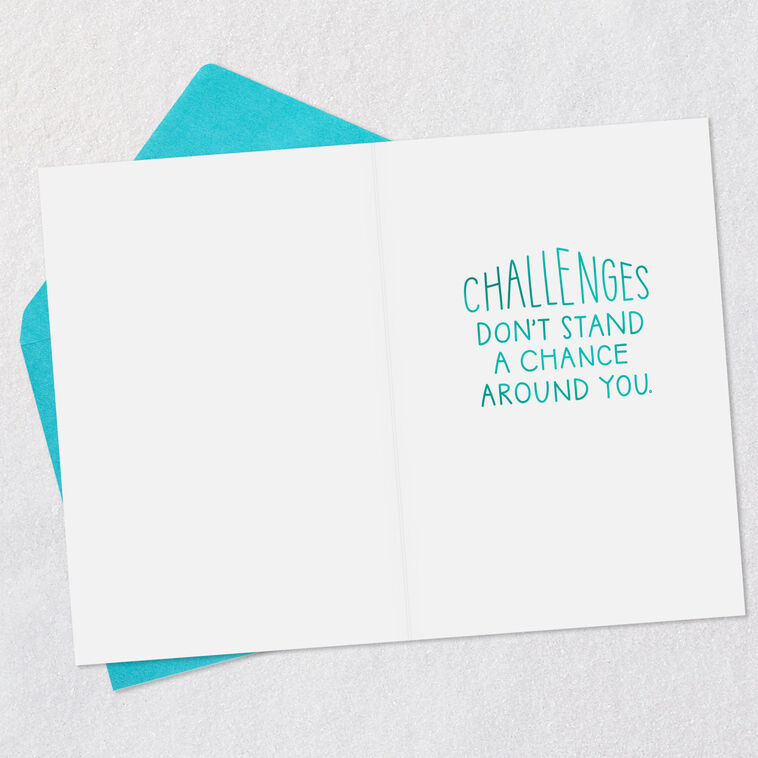 Hallmark Kick-Ass Mode Encouragement Card