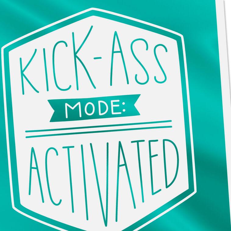 Hallmark Kick-Ass Mode Encouragement Card