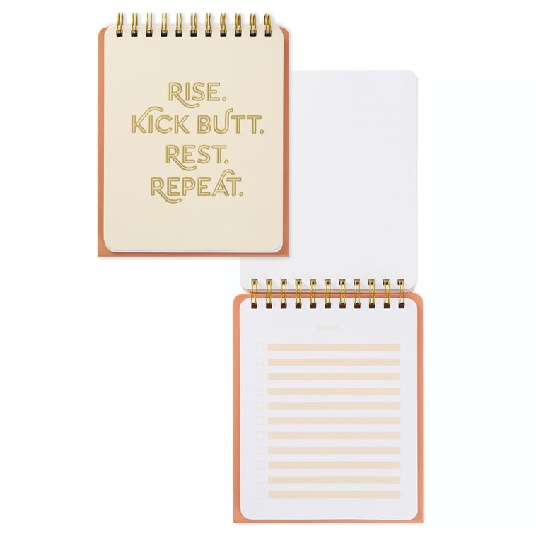 Hallmark Kick Butt Repeat Easel Notebook