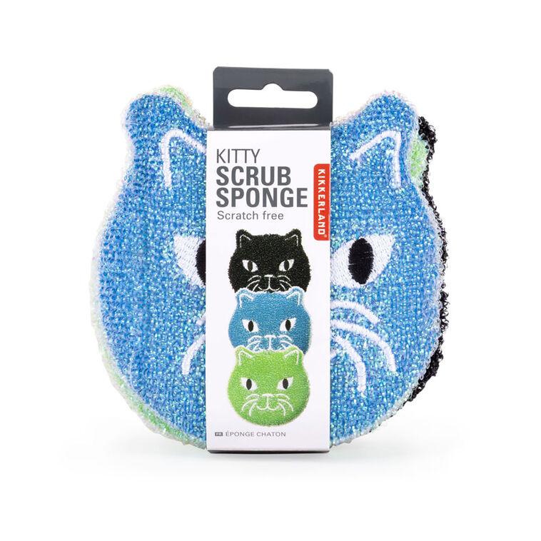 Hallmark Kikkerland Cat Sponges Set Of 3
