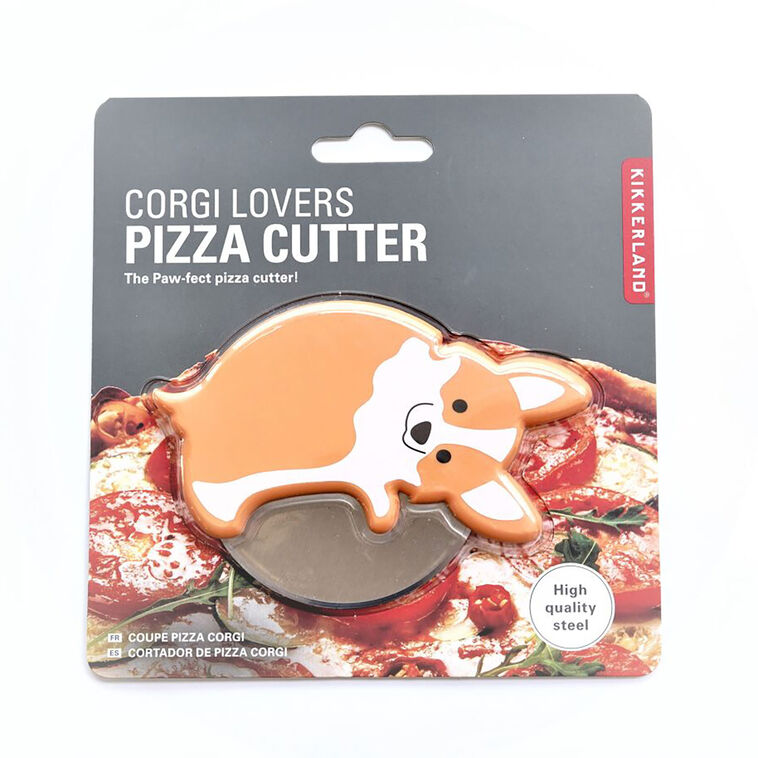 Hallmark Kikkerland Corgi Lovers Pizza Cutter