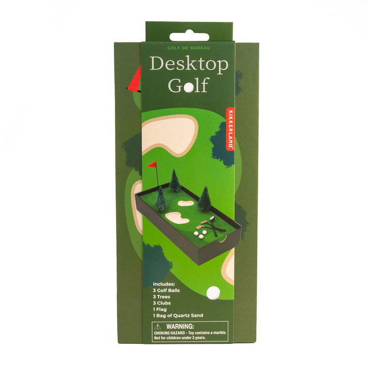 hallmark Kikkerland Desktop Golf Game