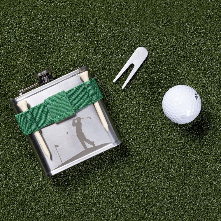 Hallmark Kikkerland Golf Flask