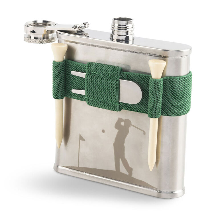 Hallmark Kikkerland Golf Flask