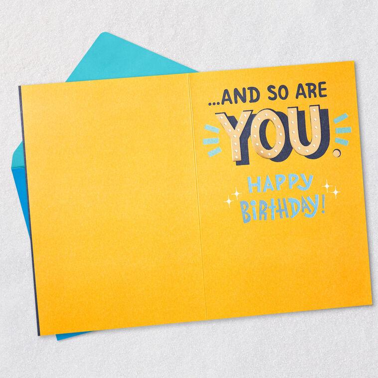 Hallmark Kind Of A Big Deal Birthday Card