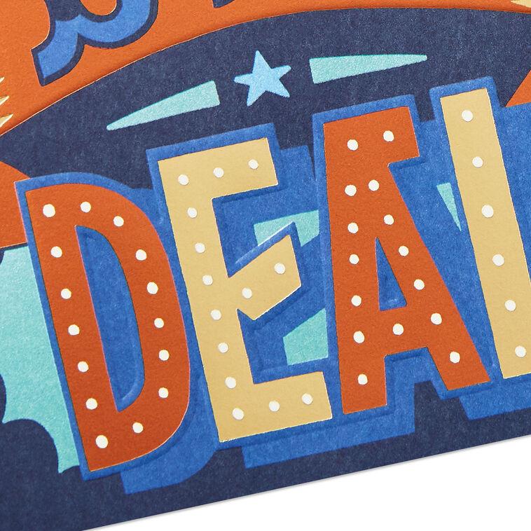 Hallmark Kind Of A Big Deal Birthday Card