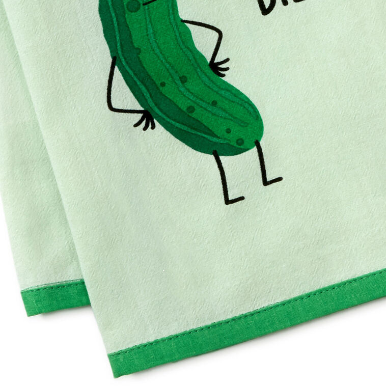 Hallmark Kind Of A Big Dill Funny Tea Towel 18x26