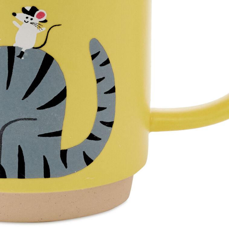 Hallmark Kitty Up Funny Mug 16 Oz