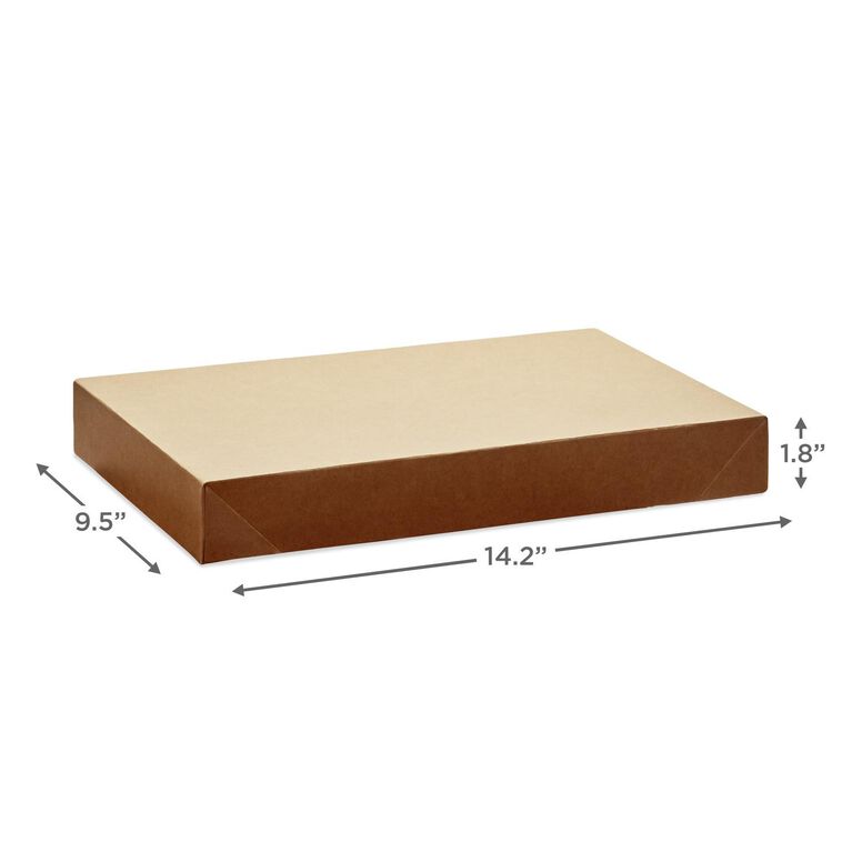 Hallmark Kraft Paper 5-Pack Shirt Boxes