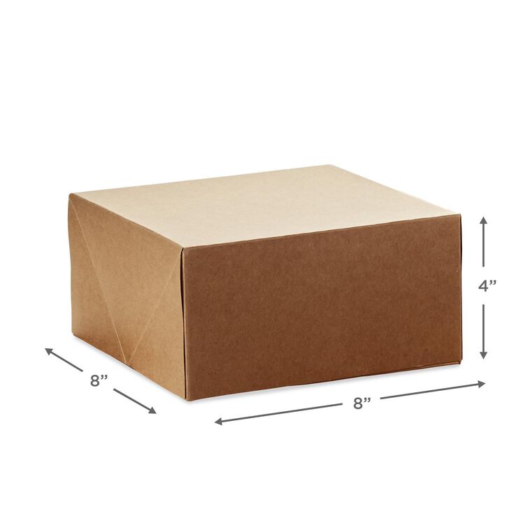Hallmark Kraft Paper 5-Pack Square Boxes