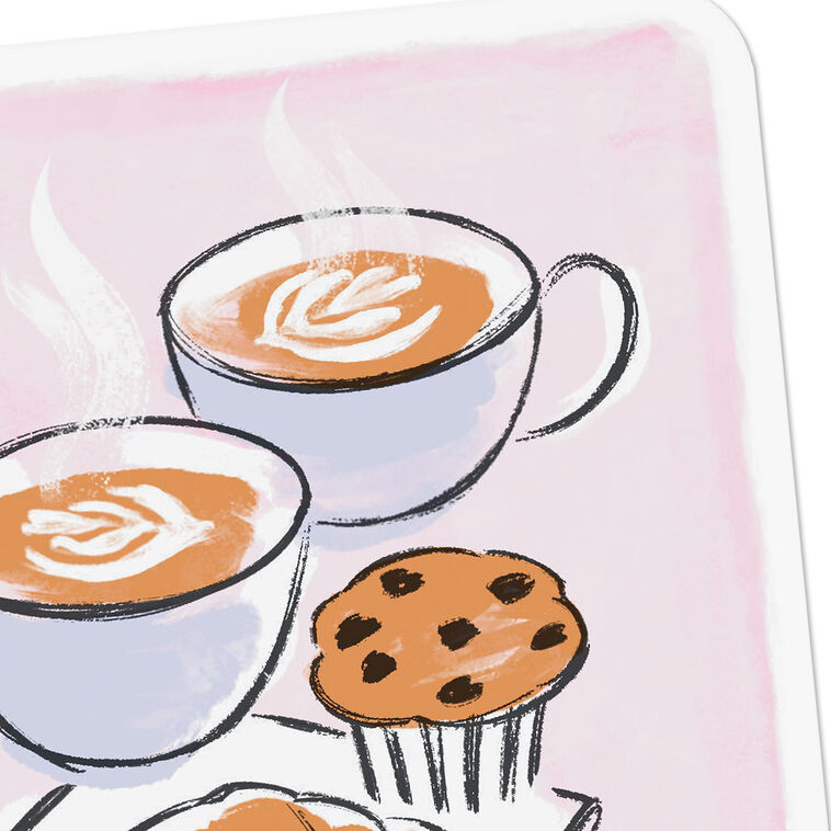 Hallmark Lattes And Pastries Blank Card
