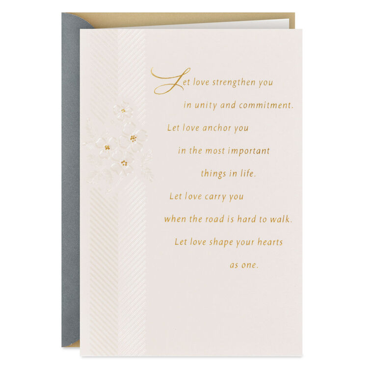 hallmark Let Love Be Your Guide Wedding Card