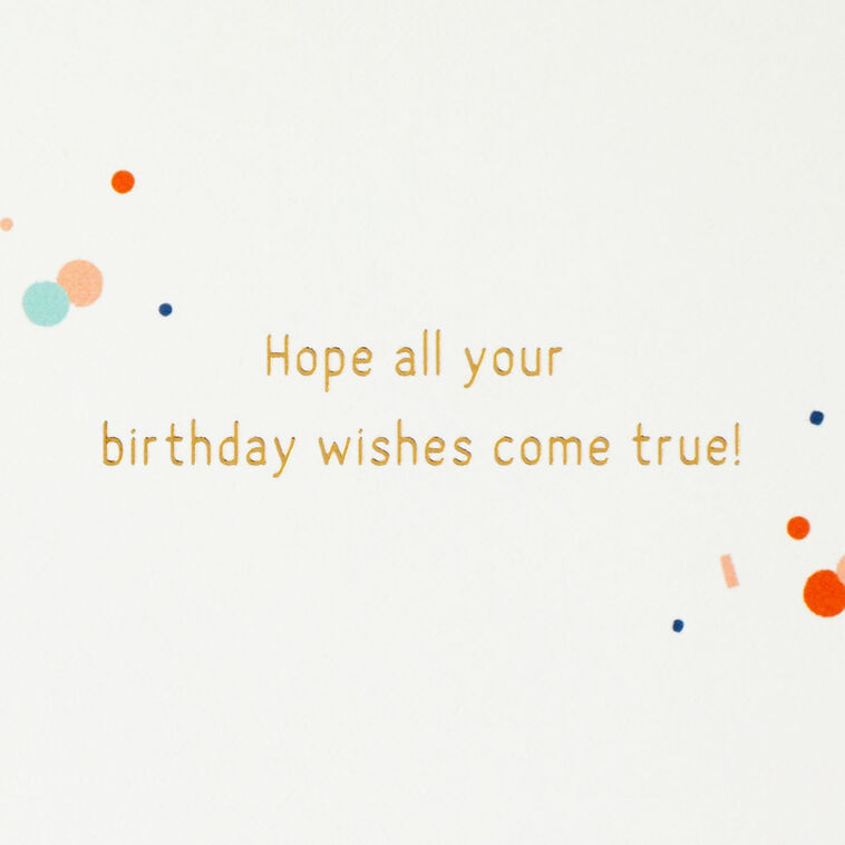 Hallmark Let's Celebrate Birthday Card