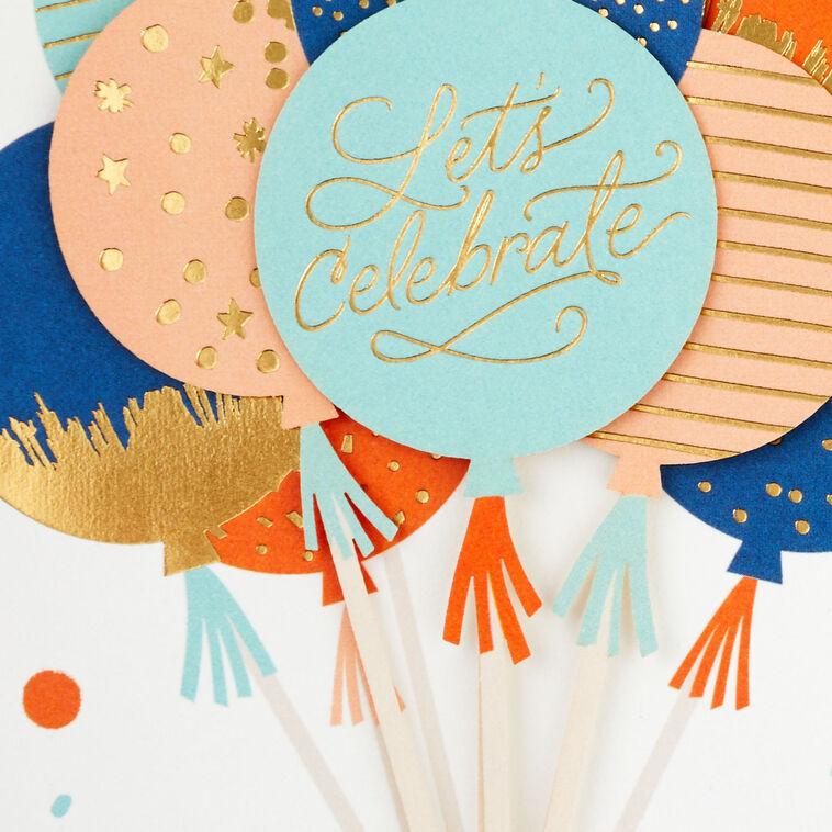 Hallmark Let's Celebrate Birthday Card