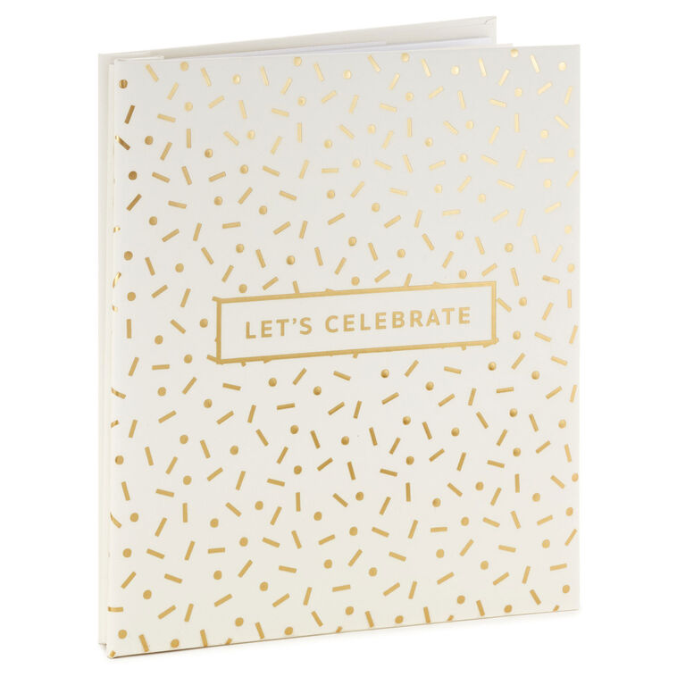 hallmark Let's Celebrate Refillable Photo Album