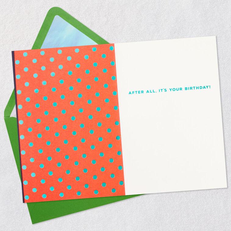 Hallmark Let's Get Loud Birthday Card